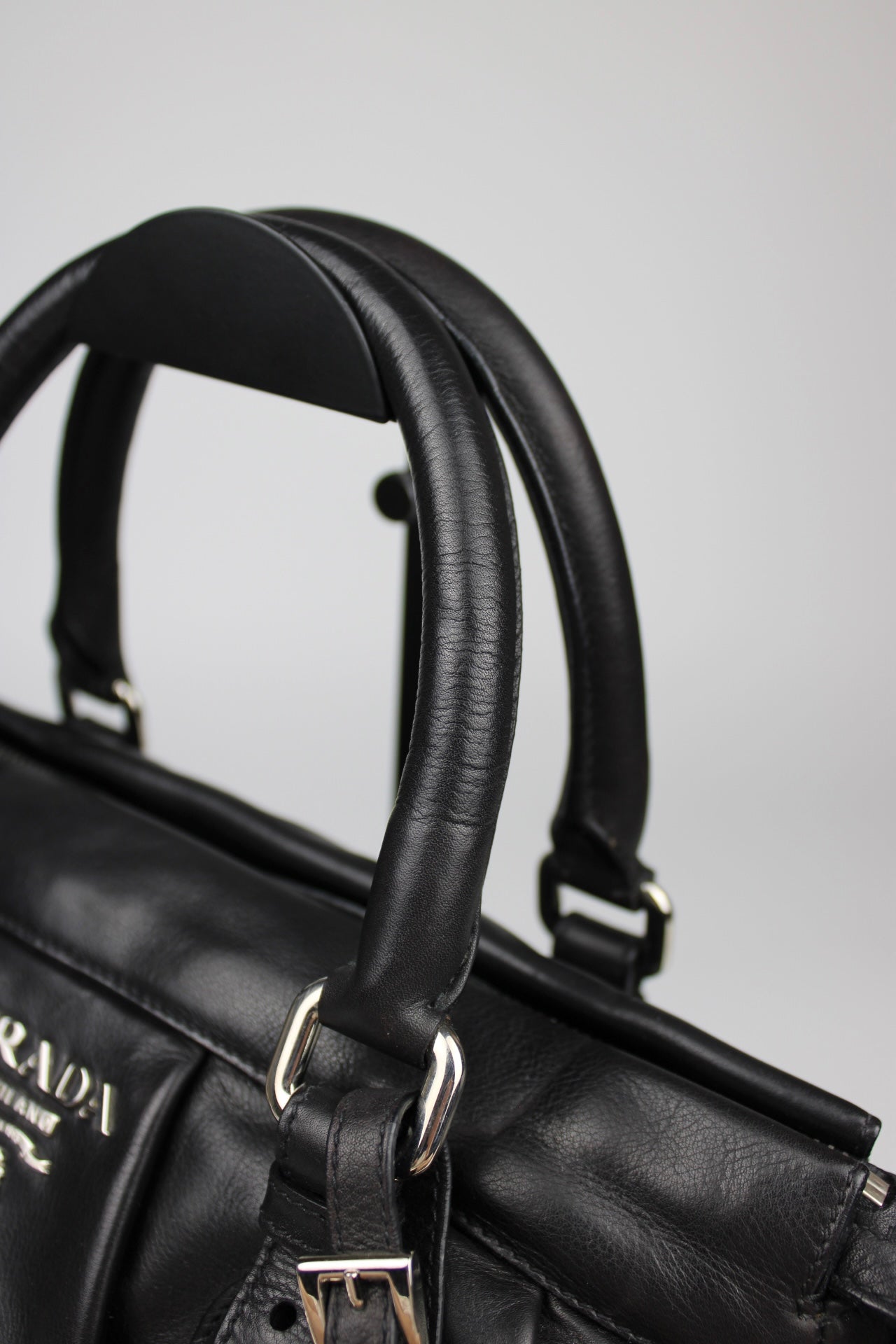 Prada Glacé Calf Leather 2-Way Bag
