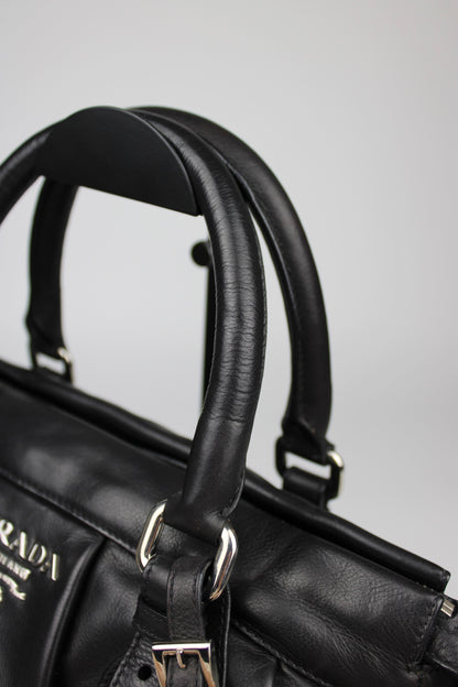 Prada Glacé Calf Leather 2-Way Bag