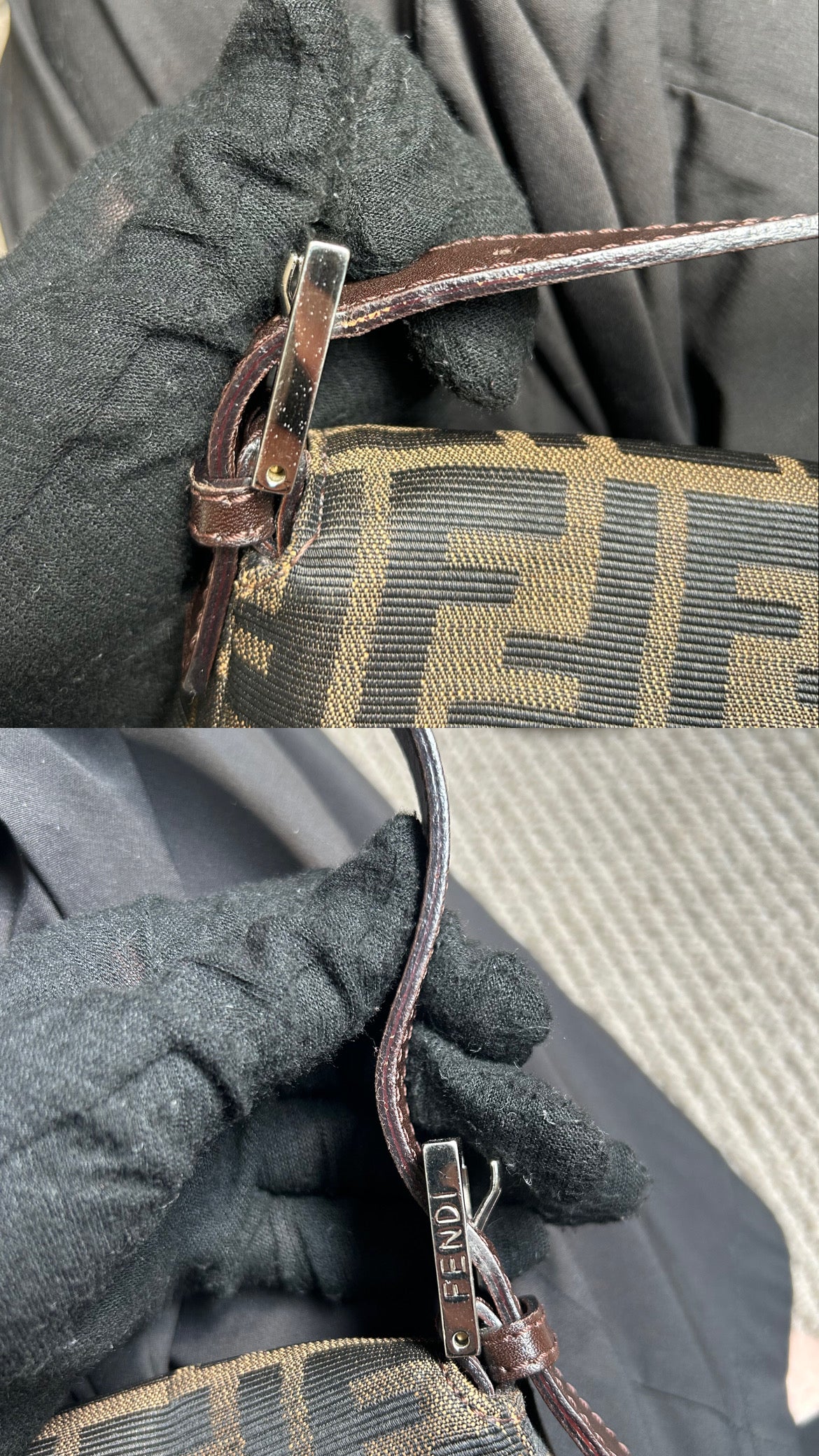 Fendi Zucca Baguette Bag 26424