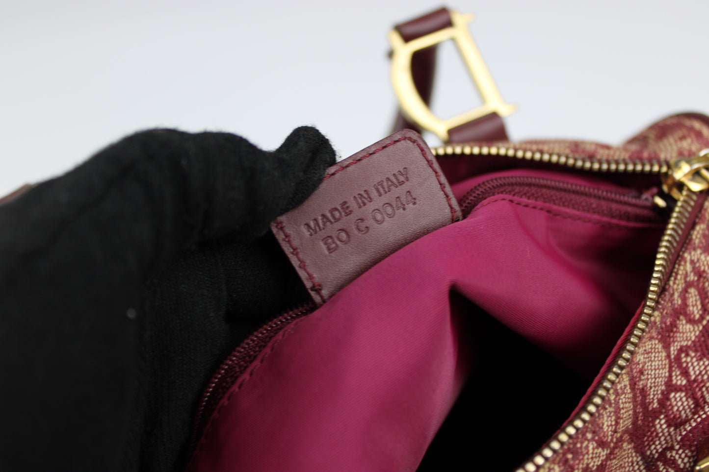 Dior Monogram Trotter Boston Bag 2004