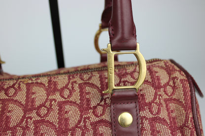 Dior Monogram Trotter Boston Bag 2004