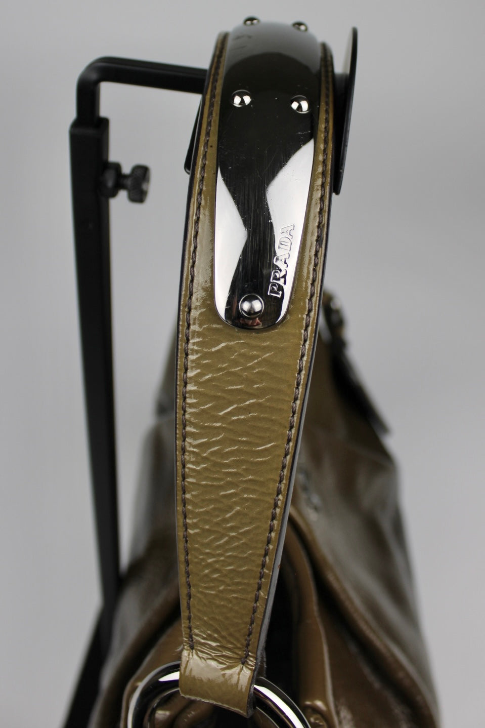 Prada Vernice Sfumata Ombré Patent Bag 2008