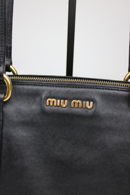 Miu Miu Nappa Leather East/West Shopping Shoulder Bag 2009