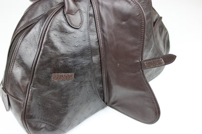 Dior Ostrich Leather Double Saddle Bag 2000