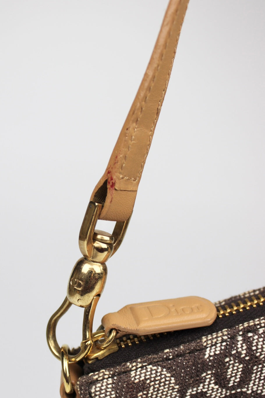 Dior Monogram Mini Saddle Bag 2001