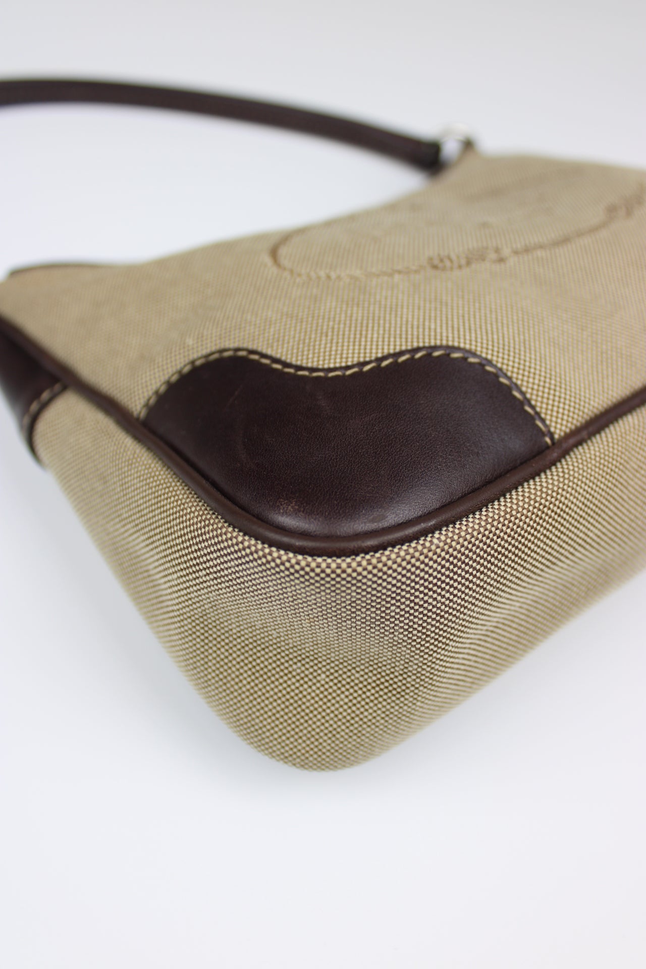 Prada Canvas Mini Hobo Bag