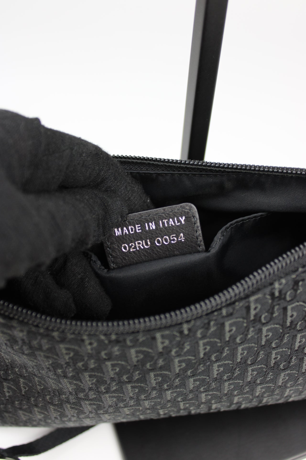 Dior Monogram Trotter Shoulder Bag 2004