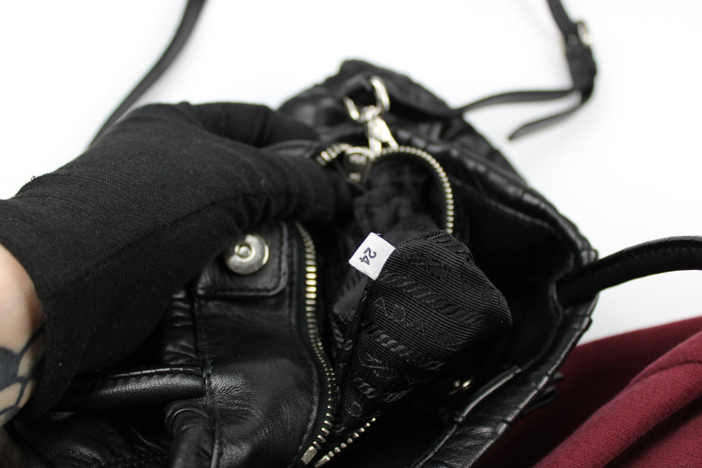 Prada Nappa Gaufre Mini Bag 2007