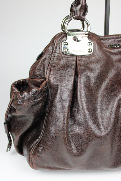 Miu Miu Vitello Hobo Bag