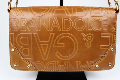 Dolce & Gabbana Leather Baguette Shoulder Bag