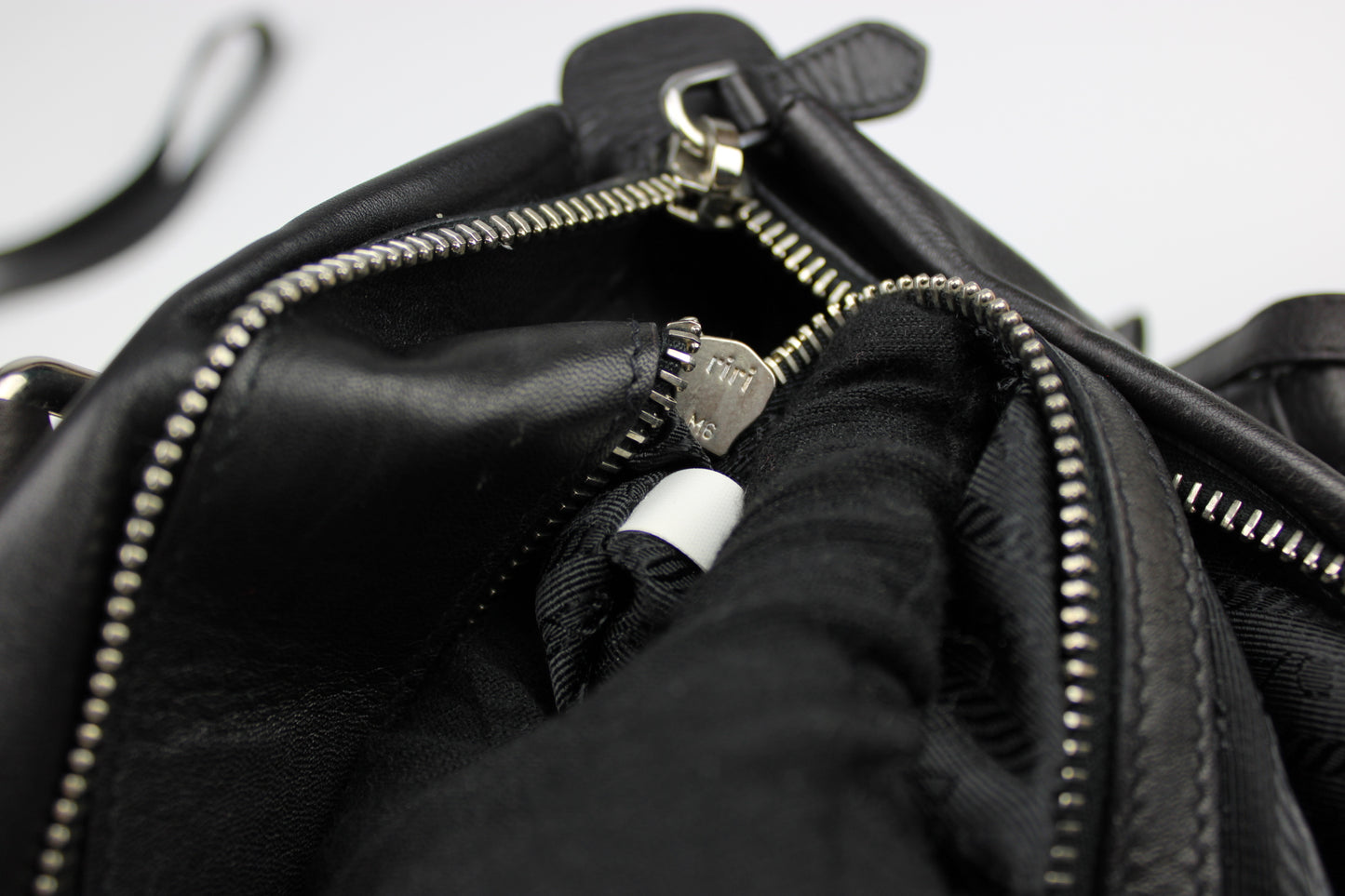 Prada Glacé Calf Leather 2-Way Bag