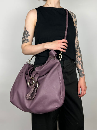 Gucci Leather G-Wave Hobo Bag Europe Exclusive