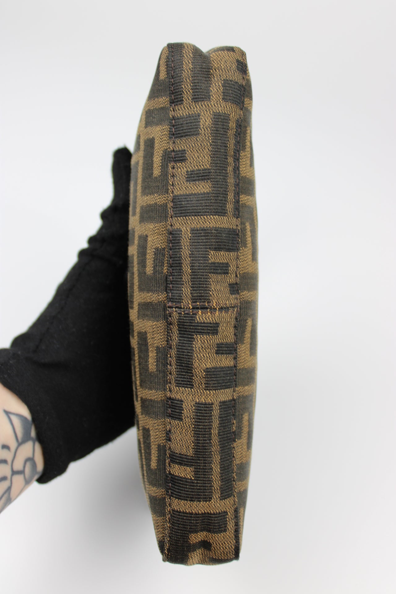 Fendi Zucca Pochette Bag