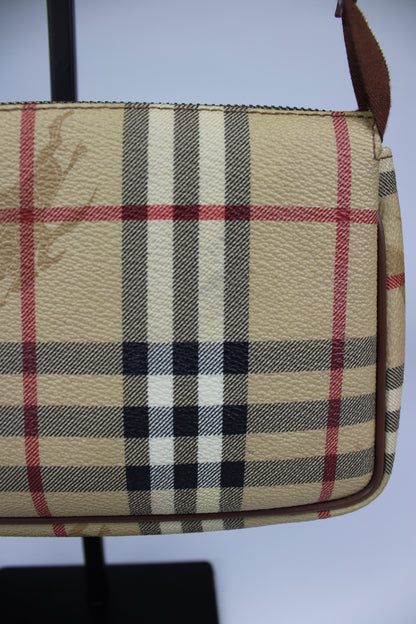 Burberry Haymarket Check Pochette Bag 2003