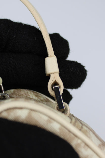 Dior Monogram Embroidered Pochette Bag 2005