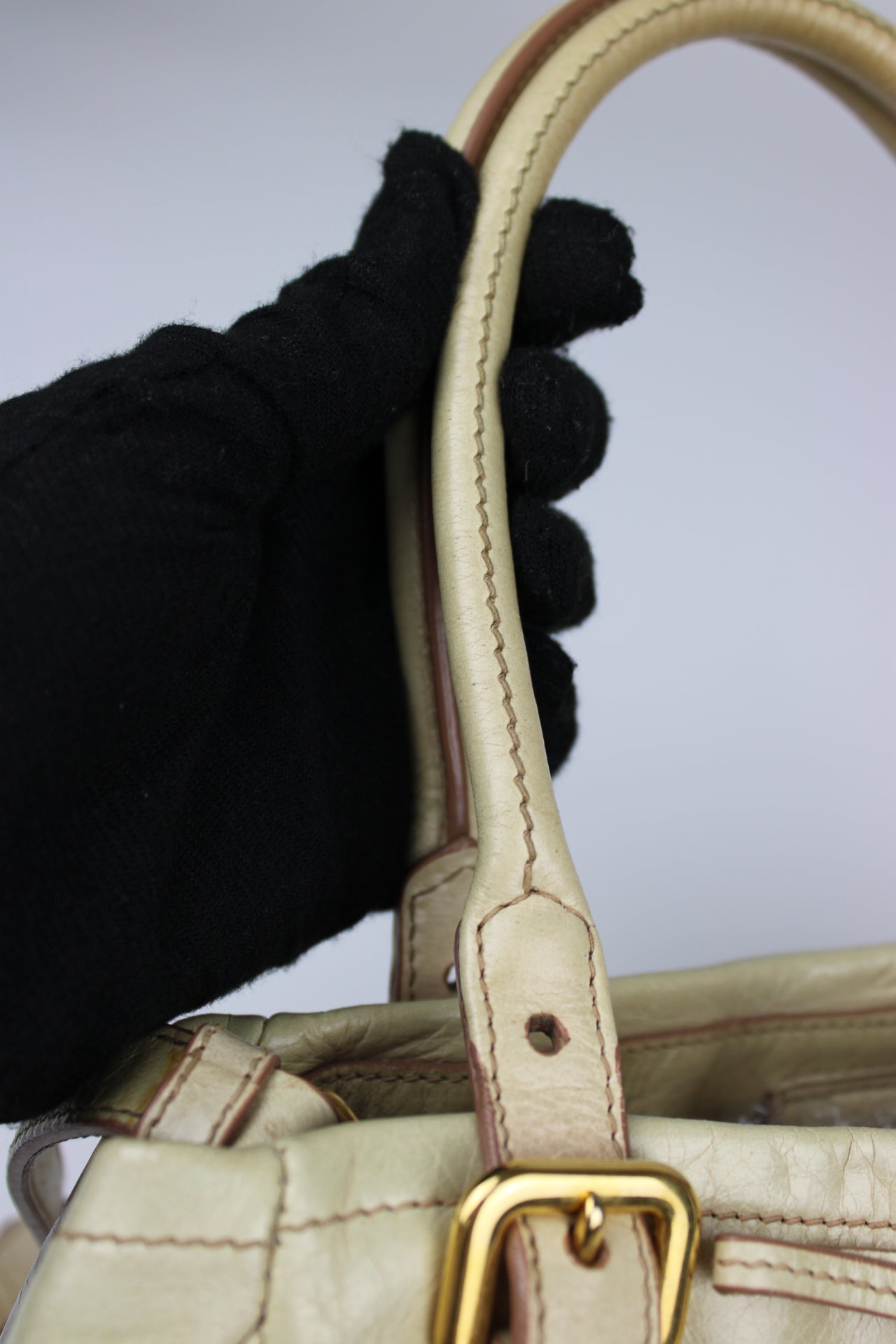 Prada Vitello Shine 2-Way Bow Bag