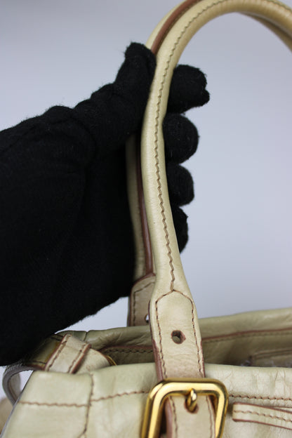 Prada Vitello Shine 2-Way Bow Bag