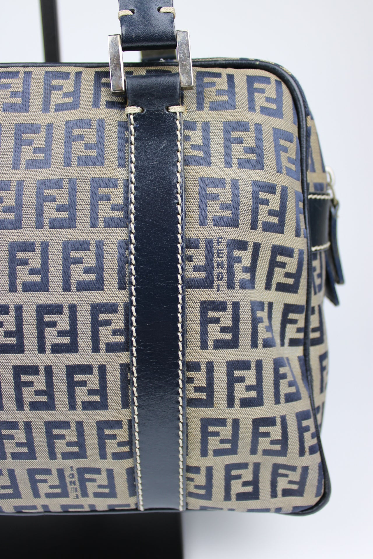 Fendi Zucchino Handbag 1990s