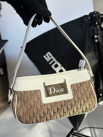 Dior Monogram Columbus Pochette Bag 2006