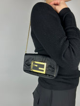 Load image into Gallery viewer, Fendi Mia Satin Pochette Bag
