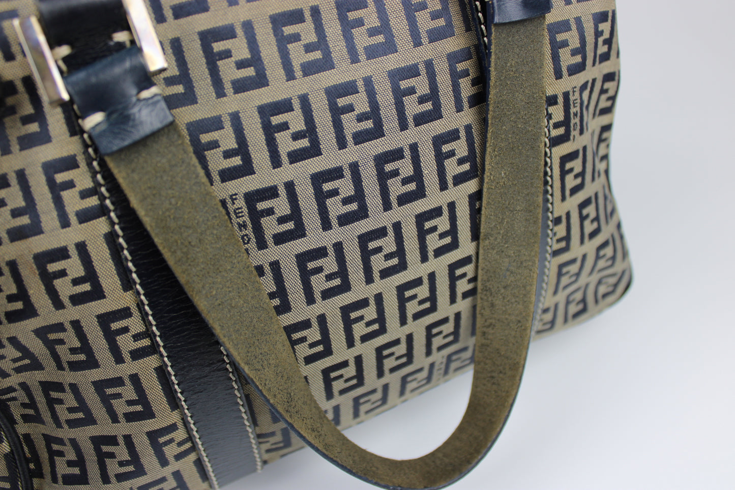Fendi Zucchino Handbag 1990s