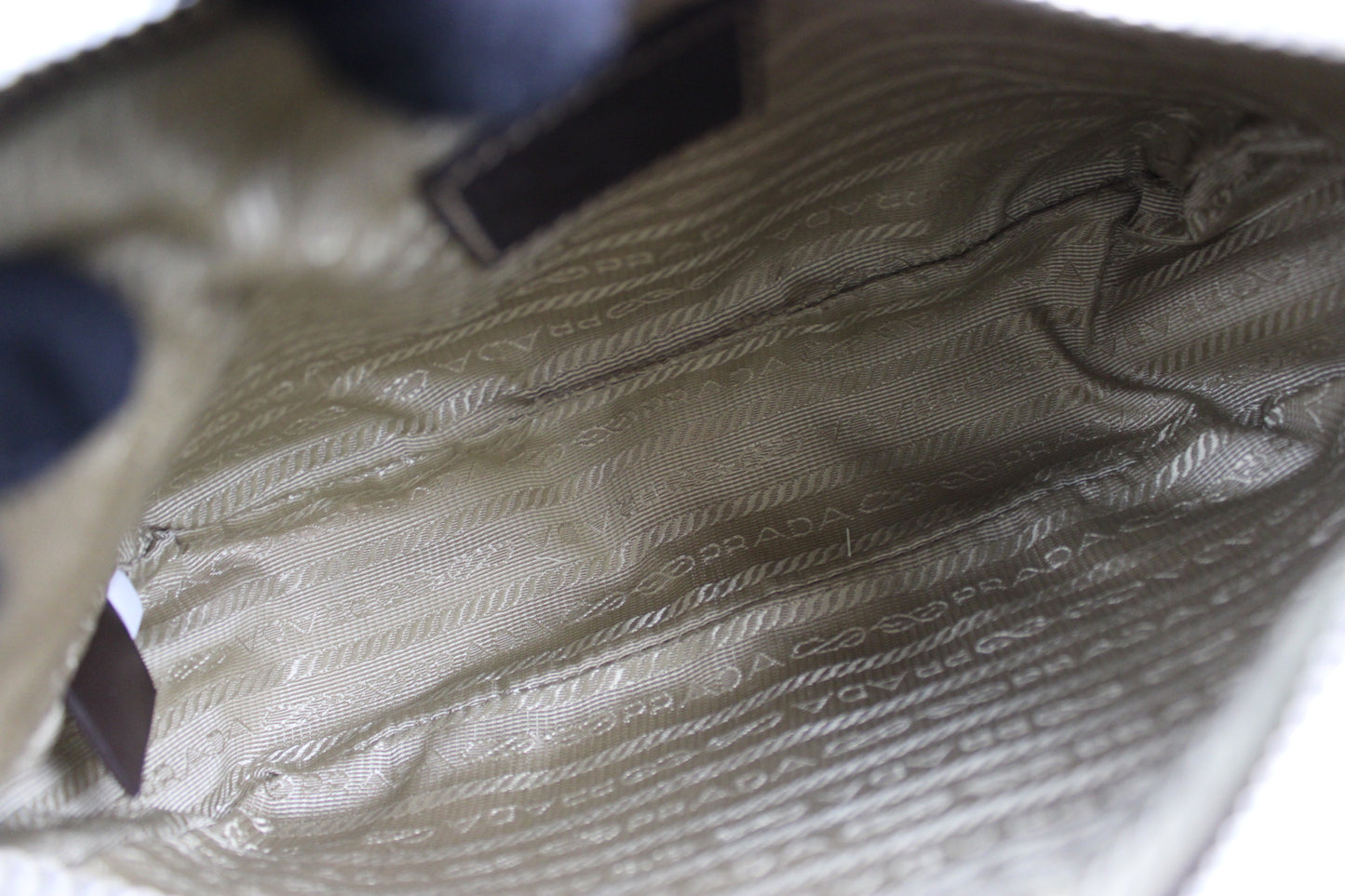 Prada Canvas Mini Hobo Bag