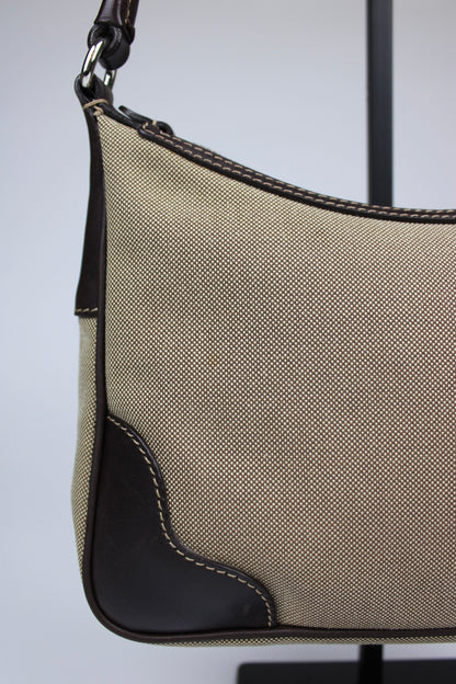 Prada Canvas Mini Hobo Bag