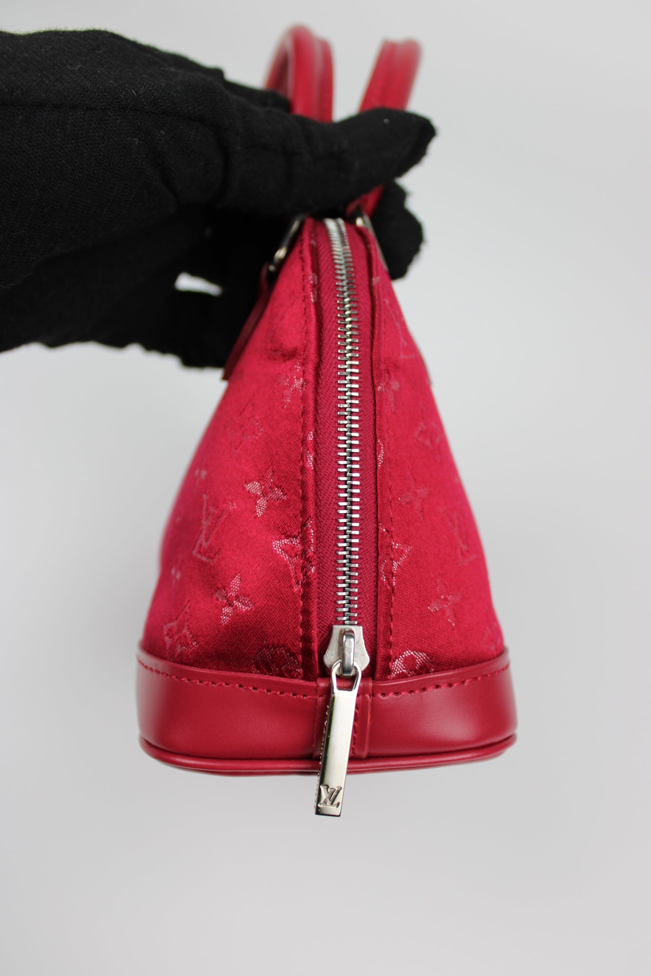 Louis Vuitton Satin Micro Alma Bag 2002