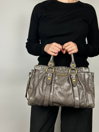 Miu Miu Vitello 2-Way Bag