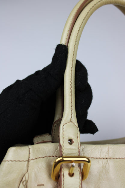 Prada Vitello Shine 2-Way Bow Bag