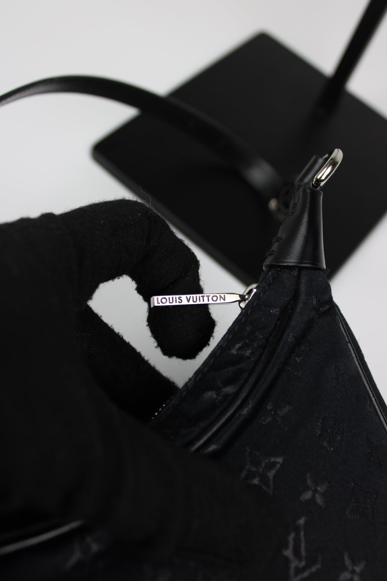 Louis Vuitton Satin Mini Boulogne Bag 2002