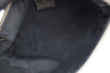 Pre-owned Gucci Monogram Abbey D-Ring Pochette Bag