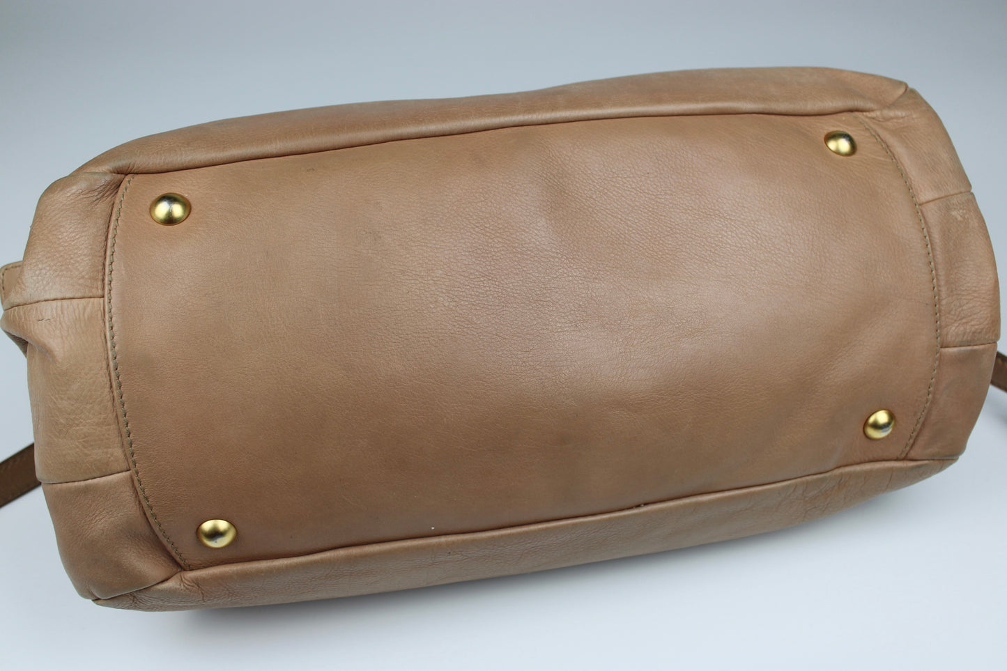 Miu Miu Leather Hobo Bag