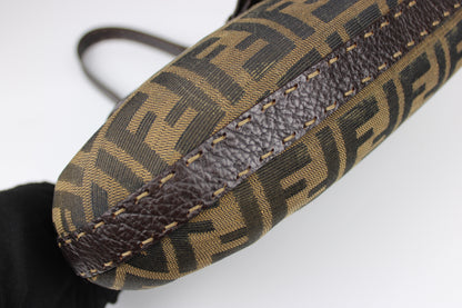 Fendi Zucca Tobacco Stondata Shoulder Bag 2007 (With Receipt)