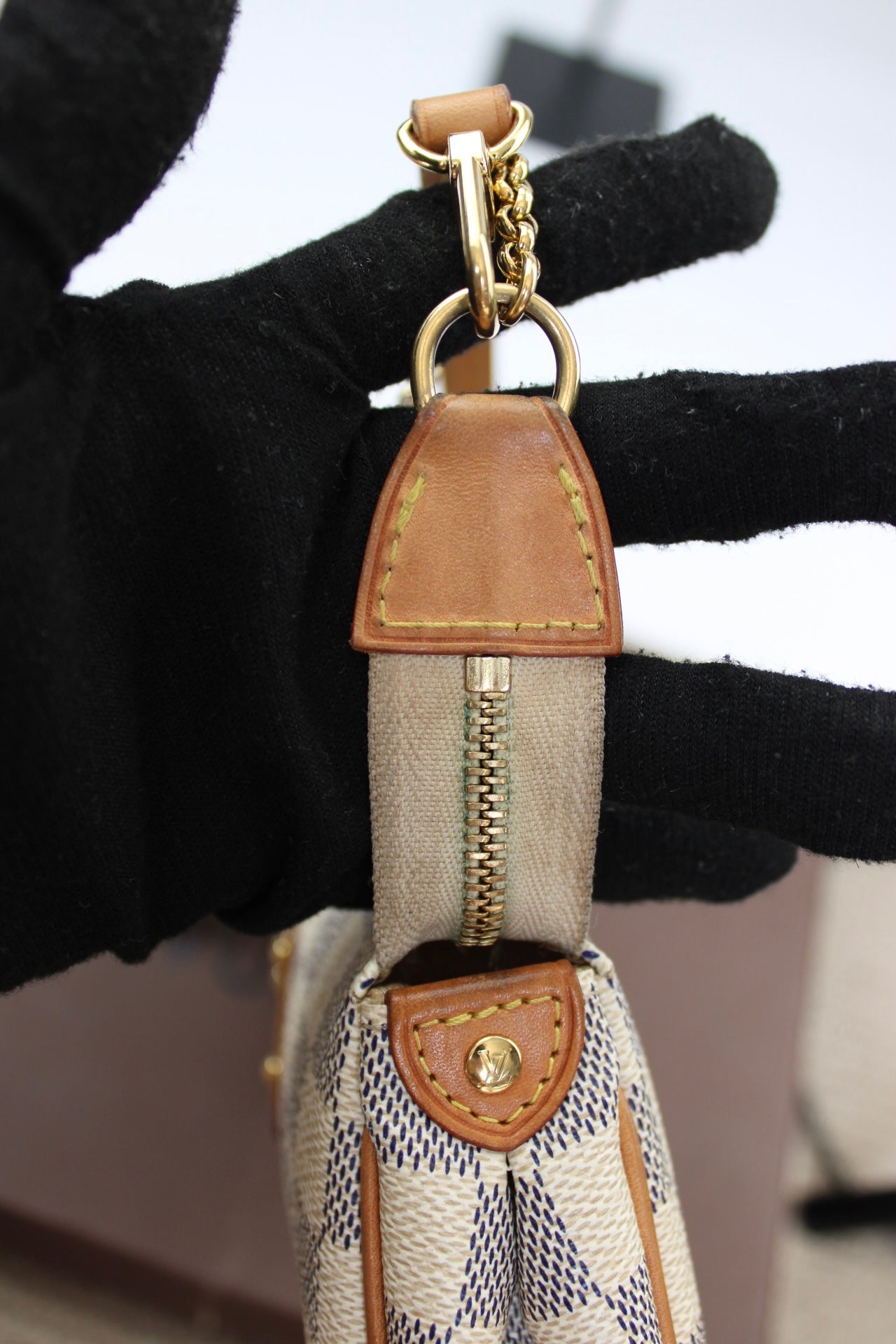Louis Vuitton Damier Azur Eva 2-Way Bag 2010