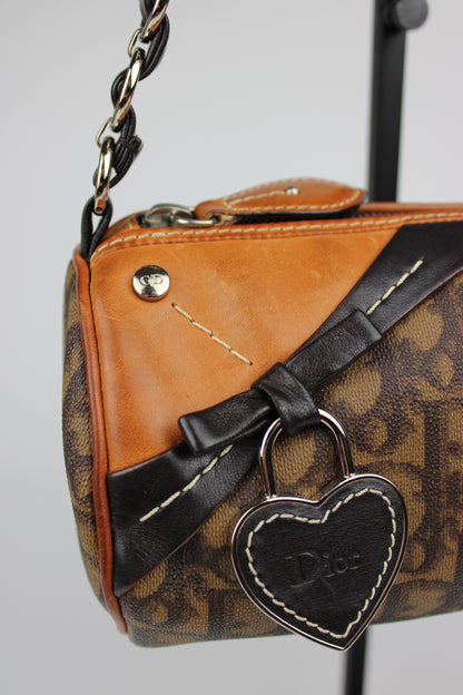 Dior Monogram Romantique Barrel Bag 2007