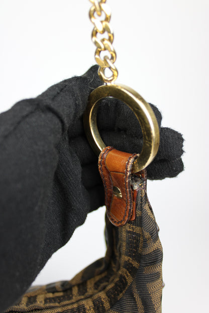 Fendi Zucca Chain Strap Bag