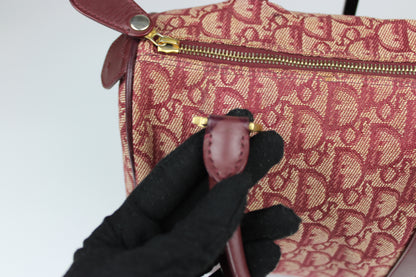 Dior Monogram Trotter Boston Bag 2004