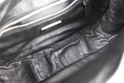 Prada Nappa Leather Beaded Shoulder Bag