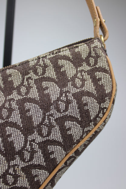 Dior Monogram Mini Saddle Bag 2001