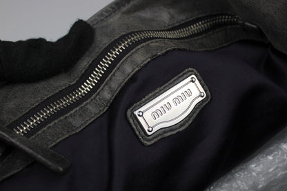 Miu Miu Vitello Shine Tote Bag
