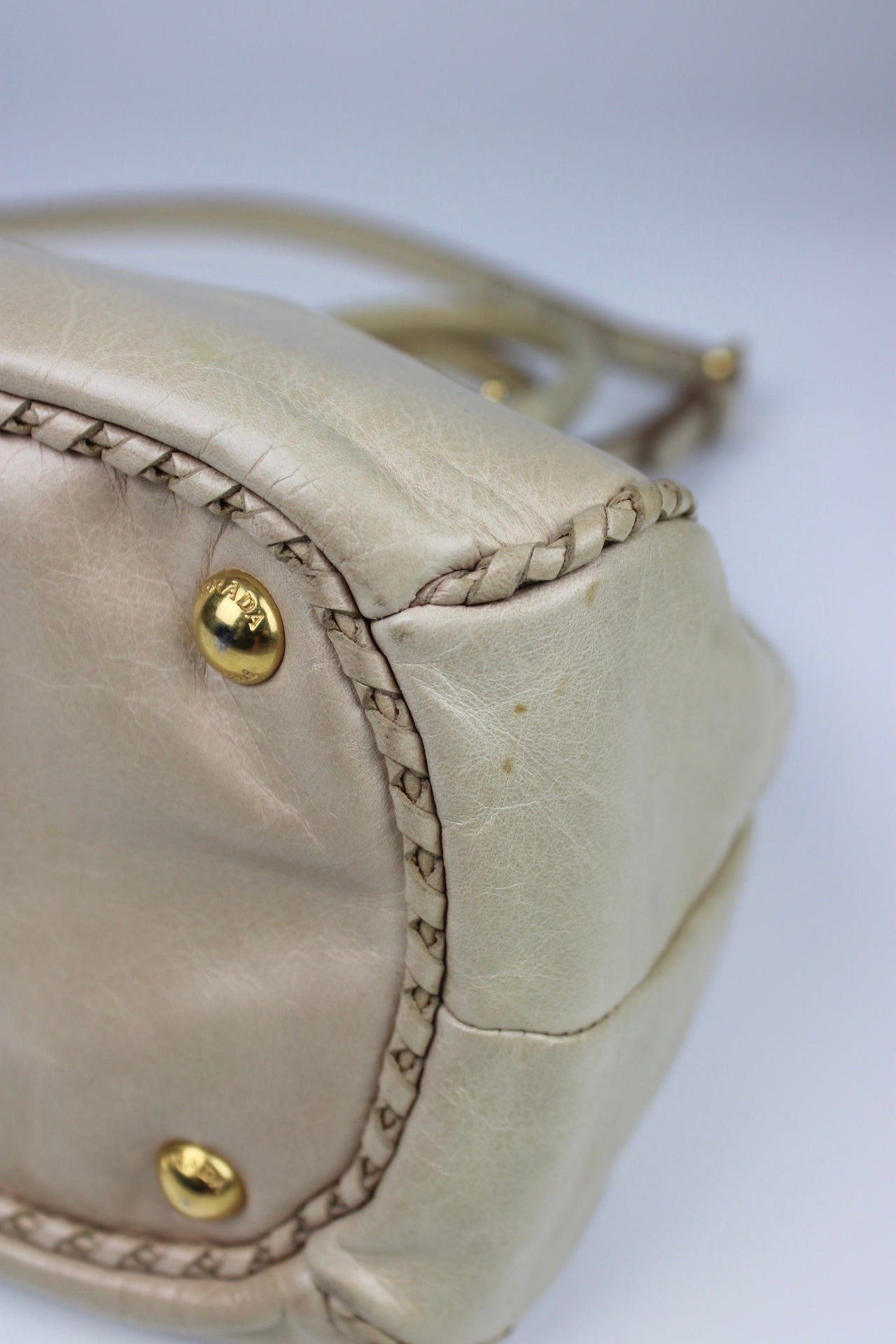 Prada Vitello Shine 2-Way Bow Bag