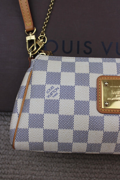 Louis Vuitton Damier Azur Eva 2-Way Bag 2010