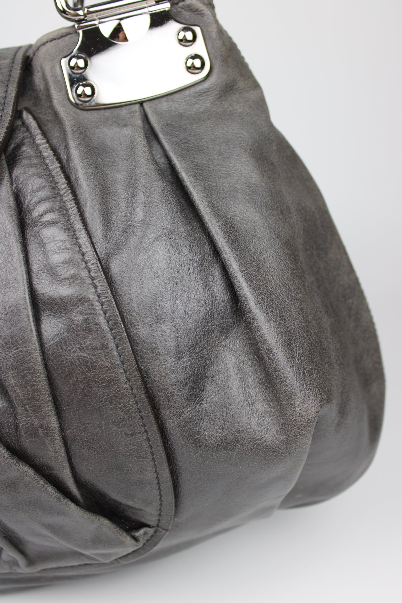 Miu Miu Vitello Shine Tote Bag