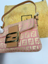 Load image into Gallery viewer, Fendi Zucchino Mini Baguette Bag
