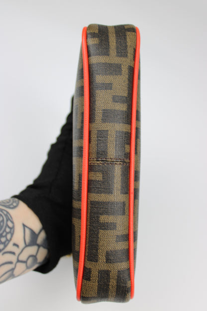 Fendi Zucca Chain Pochette Bag