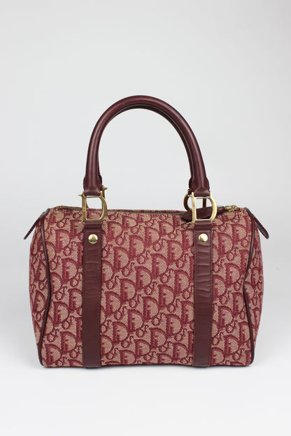 Dior Monogram Trotter Boston Bag 2004