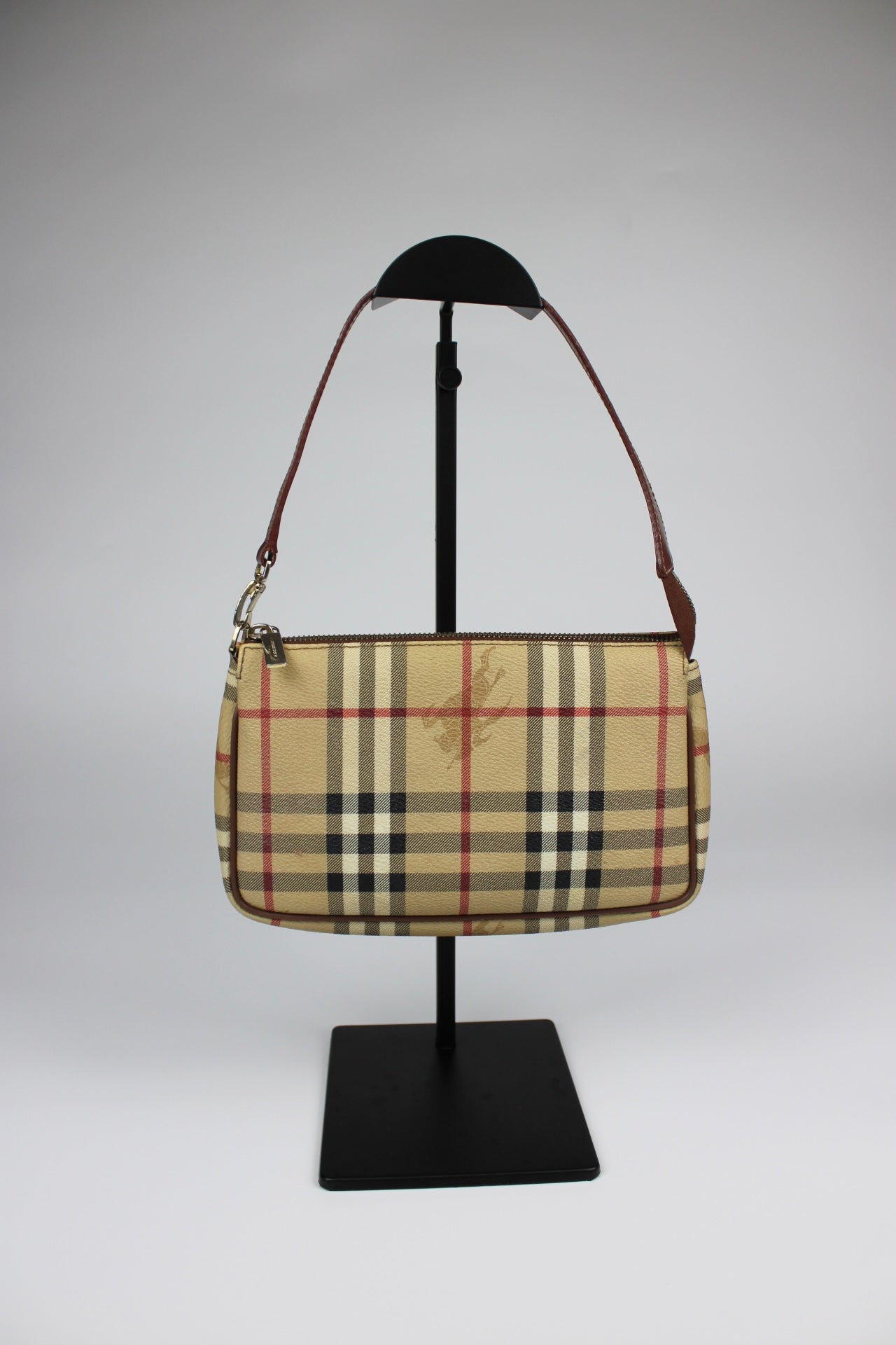 Burberry Haymarket Check Pochette Bag 2003