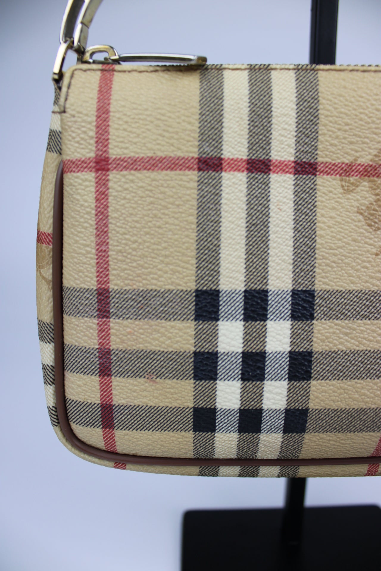 Burberry Haymarket Check Pochette Bag 2003