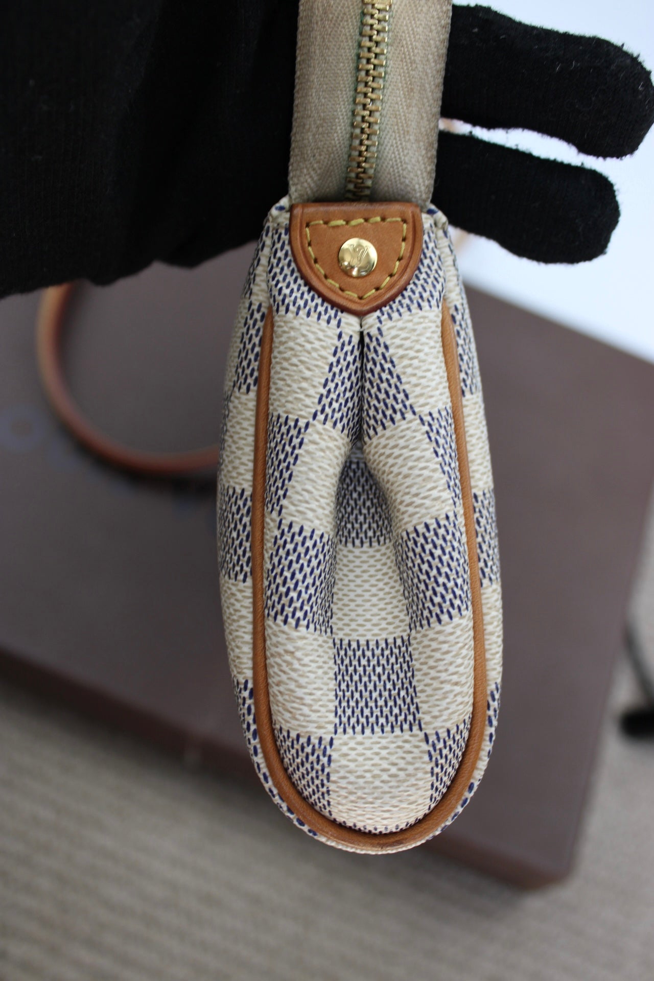 Louis Vuitton Damier Azur Eva 2-Way Bag 2010